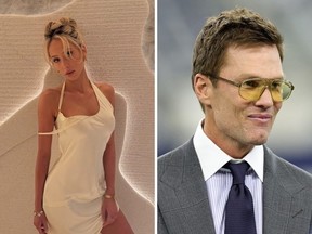 Alix Earle and Tom Brady