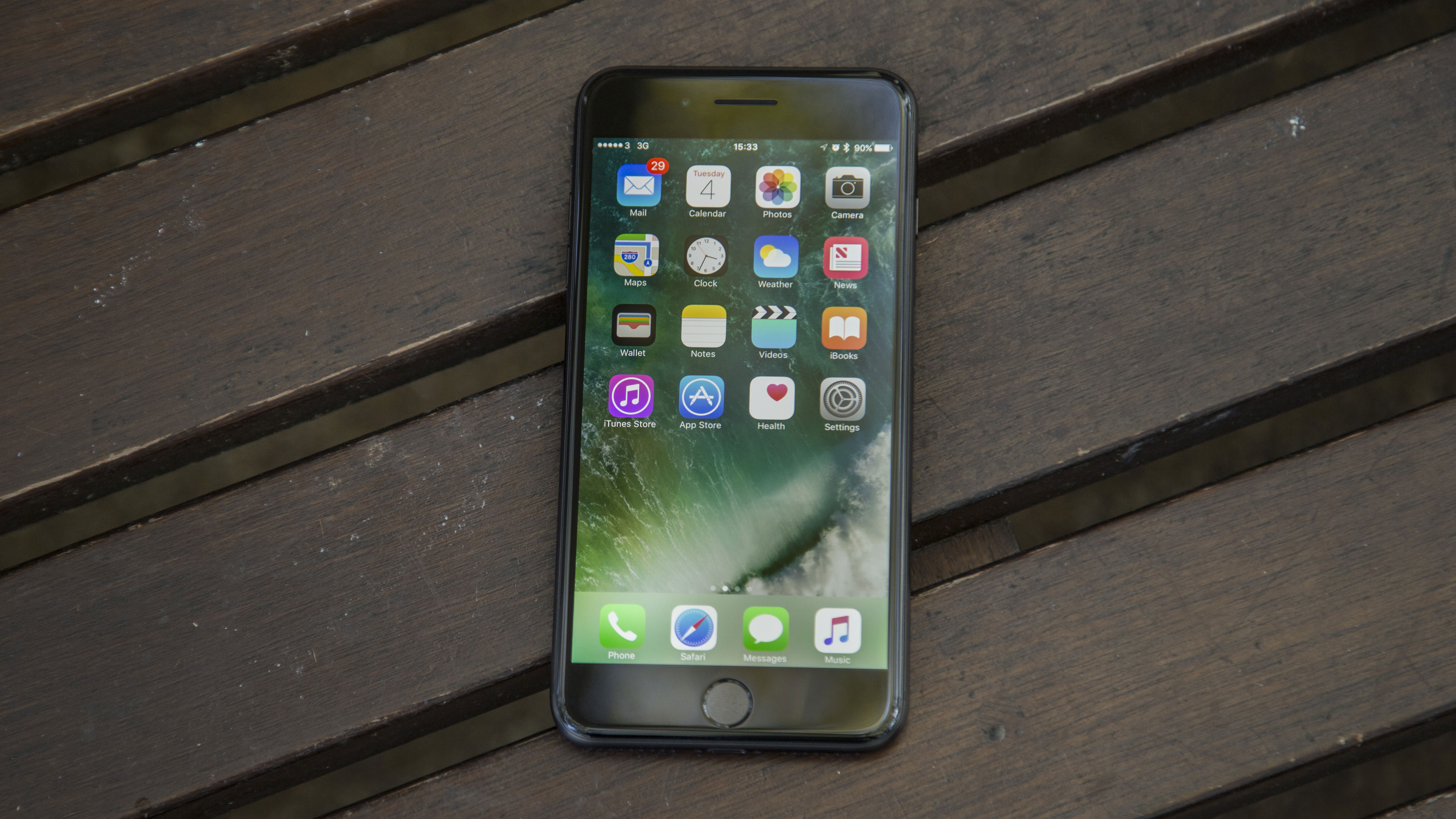 iPhone 7 Plus on a table