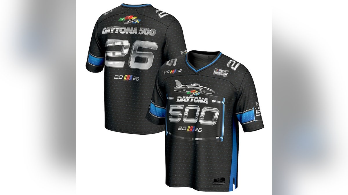 This jersey is officially licensed by NASCAR.