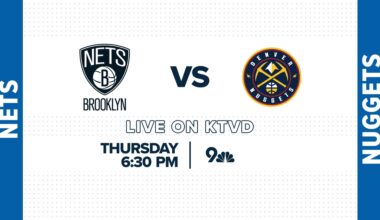 Nets bring six-game losing streak to Denver: Watch over-the-air for free