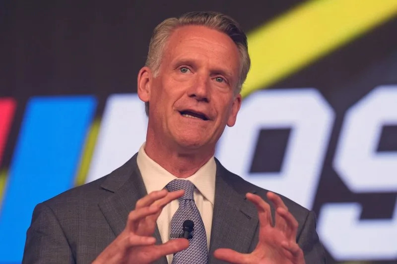 Steve Phelps worked with the NFL before joining NASCAR in 2005. File Photo by Bill Greenblatt/UPI