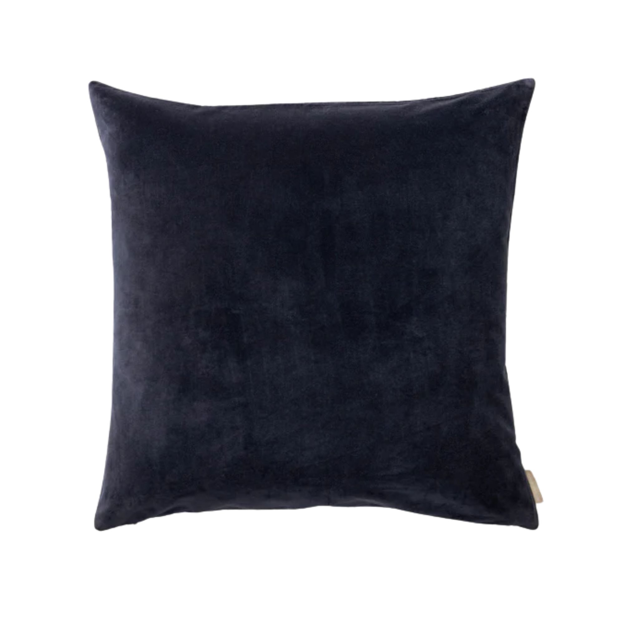 a navy blue pillow