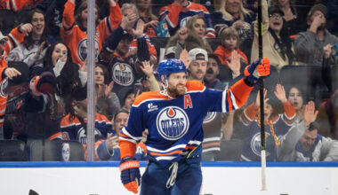 Oilers happy to celebrate Draisaitl’s milestone despite shootout loss