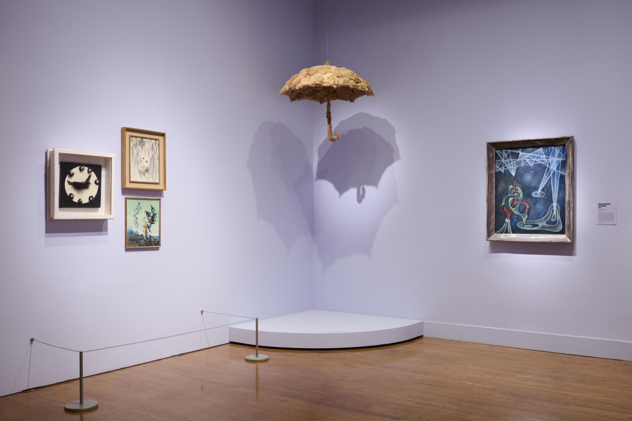 Installation view of “Dreamworld: Surrealism at 100,” now open at the Philadelphia Museum of Art. (Photo: Aimee Almstead)