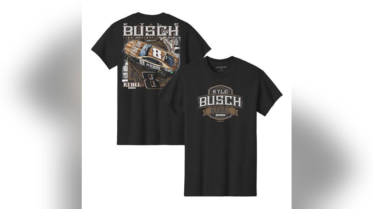 Represent your favorite driver with one of these T-shirts. 