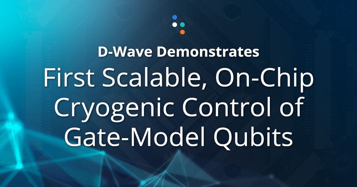 D-Wave Gate-Model Quantum Computing Breakthrough