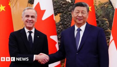 Canada's PM Mark Carney meets with Chinese leader Xi Jinping in Beijing