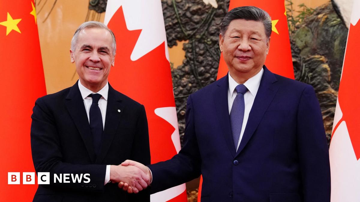 Canada's PM Mark Carney meets with Chinese leader Xi Jinping in Beijing