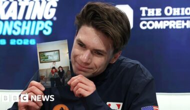 US figure skater whose parents were killed in plane crash heads to Olympics