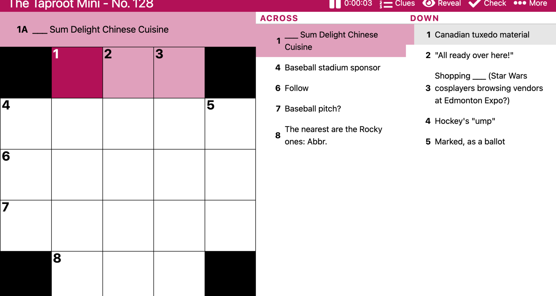 The Taproot Mini - No. 128