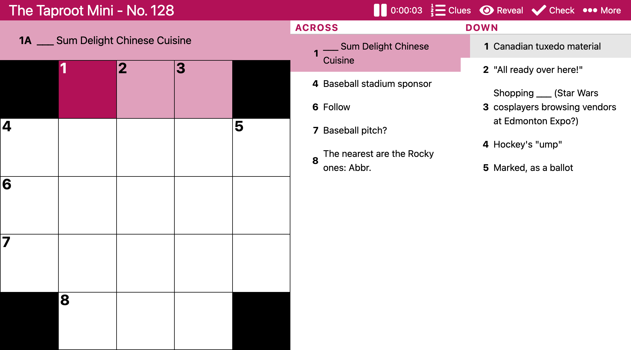 The Taproot Mini - No. 128
