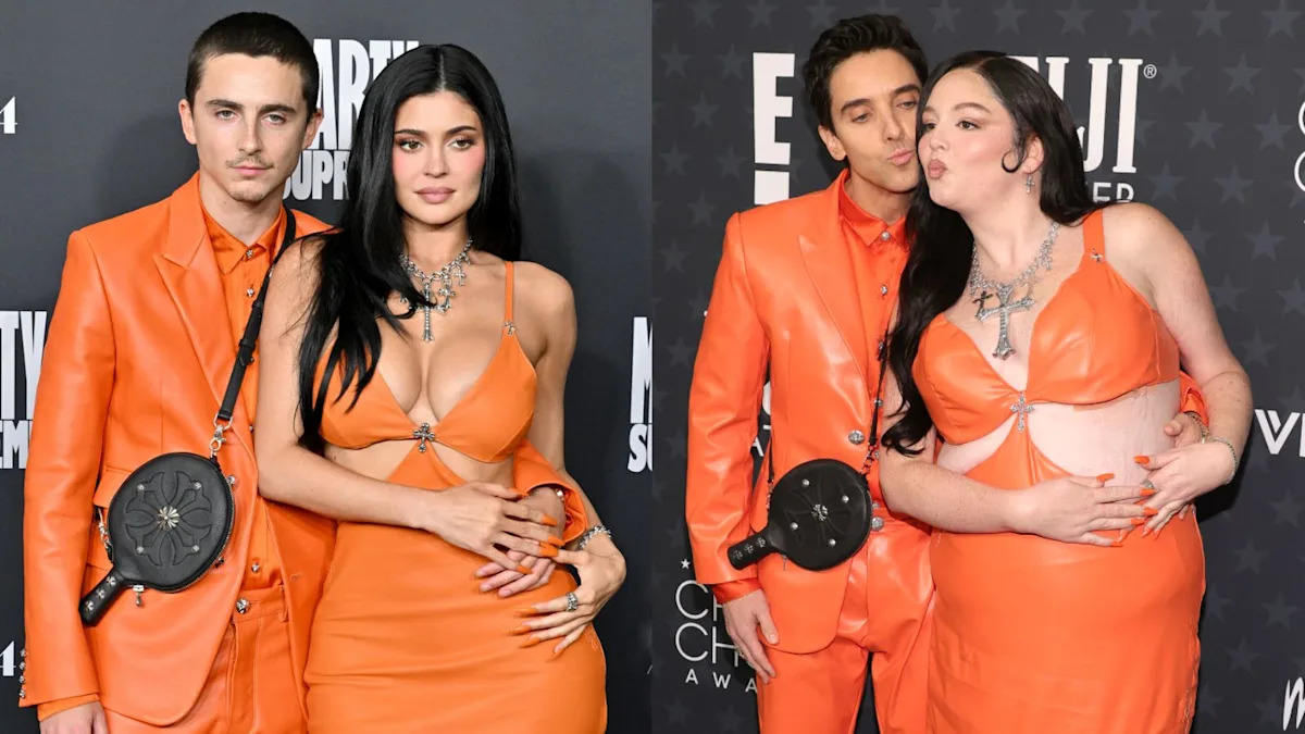 ‘Hacks’ Stars Paul W. Downs, Meg Stalter Pay Cheeky Homage To Timothée Chalamet & Kylie Jenner’s ‘Marty Supreme’ Premiere Ensemble