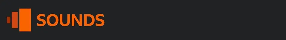 The BBC Sounds logo against a black background