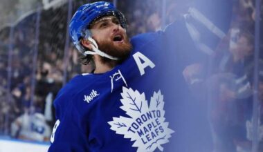 William Nylander apologizes for making obscene gesture during Leafs’ broadcast