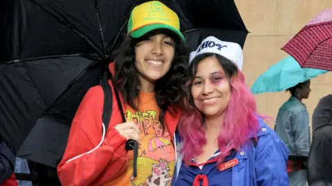 Getty Images Guests attend Stranger Things 5: The Finale Fan Screenings at The Egyptian Theatre Hollywood on December 31, 2025 in Los Angeles, California