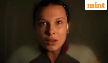 Millie Bobby Brown as Eleven.
