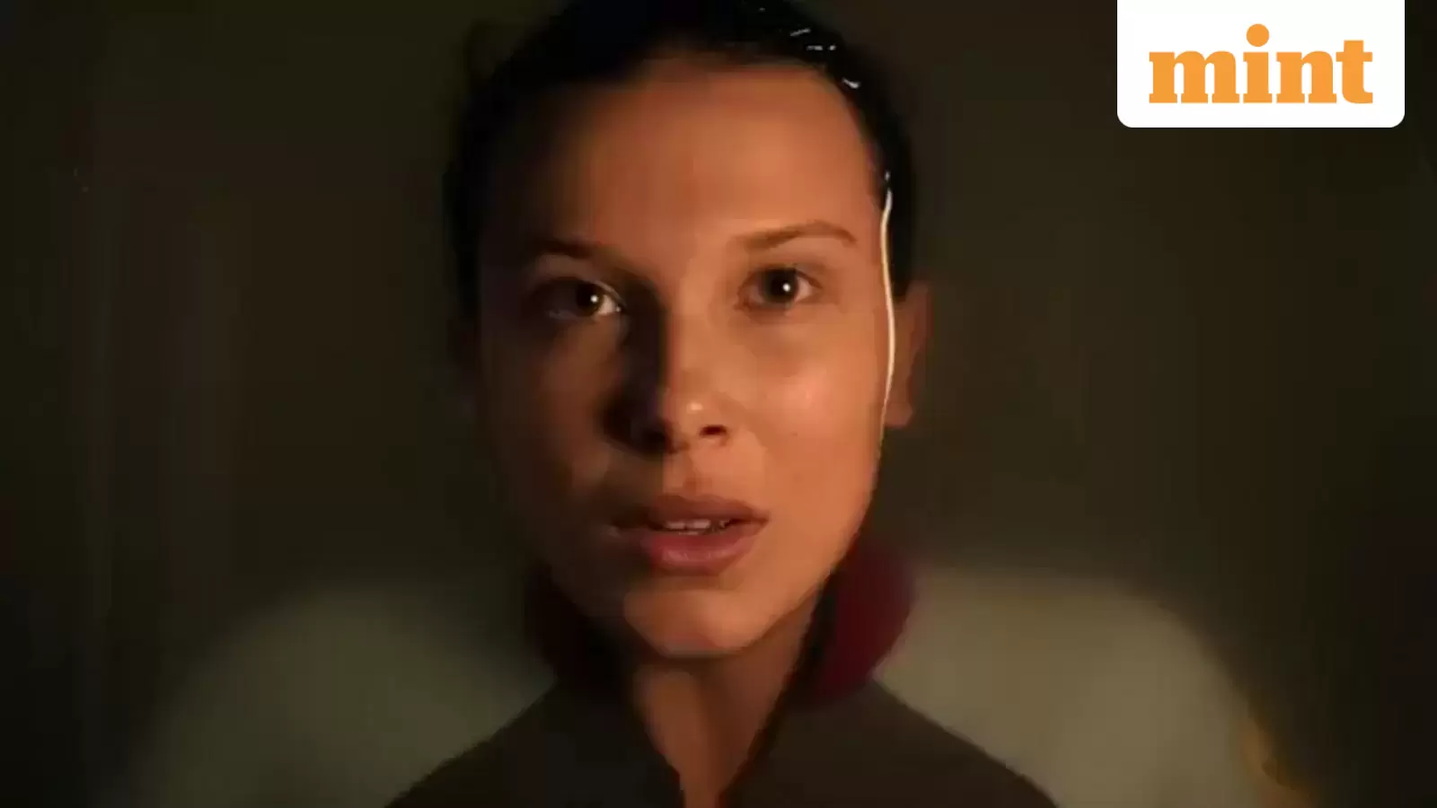 Millie Bobby Brown as Eleven.