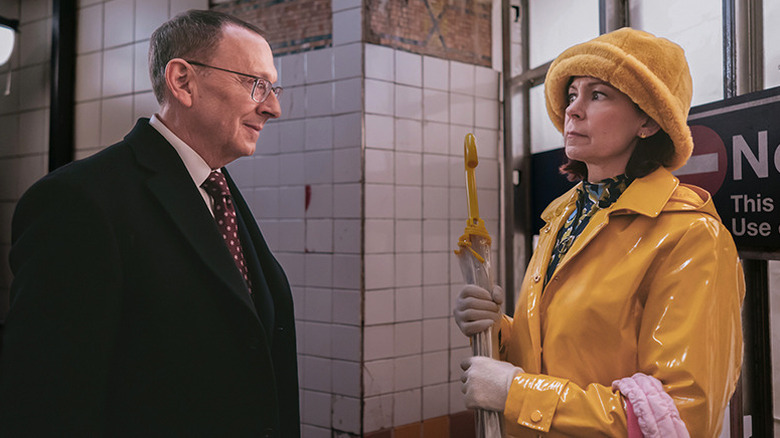 Judge Milton Crawford and Elsbeth Tascioni in Elsbeth Season 2