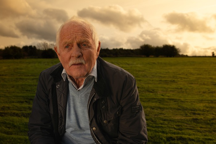 Chris Chittell as a distressed Eric Pollard in Emmerdale