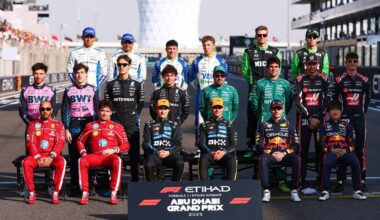 The traditional end of year F1 group photo