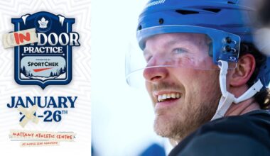 MEDIA ADVISORY: Maple Leafs Outdoor Practice moved to inside!  