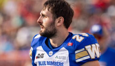 Regina native Ethan Ball explains what it’s like to play for Blue Bombers after growing up a Riders fan
