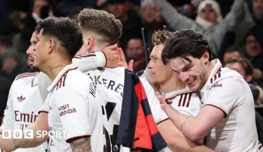 Premier League LIVE: Bournemouth 2-3 Arsenal after Wolves 3-0 West Ham, Brighton 2-0 Burnley, Aston Villa 3-1 Nottingham Forest - score, stats & updates