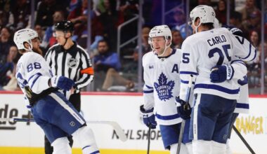 Maple Leafs edge Avalanche in OT, extend point streak to 10