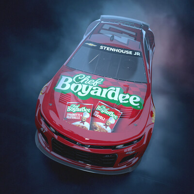 Chef Boyardee Returns to Nascar at the Daytona 500 with Record Fan Giveaway and New NASCAR Cup Series Motorsports Partnership