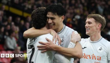 Watford 0-2 Swansea City: Marko Stamenic and Josh Key give Swans rare away win