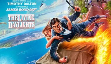 Awesome Art's Tribute to James Bond with Casino Royale, From Russia With Love, Goldeneye, The Living Daylights, Skyfall