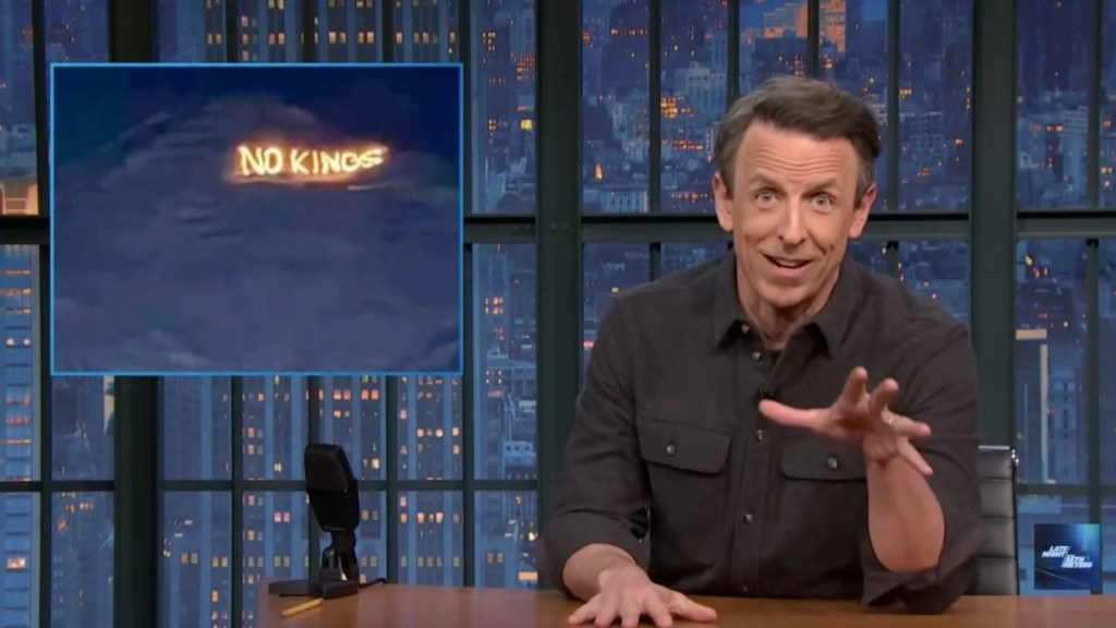 Seth Meyers Says Trump Is So Unpopular Abroad He’s Given New Meaning to Being Switzerland | Video