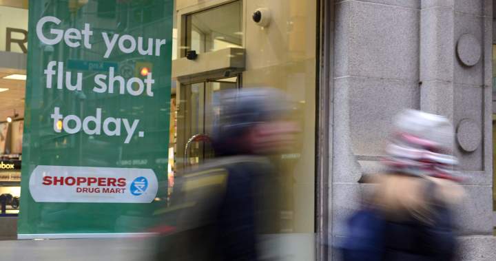 Flu numbers in Canada remain high but trending down after winter holidays - National