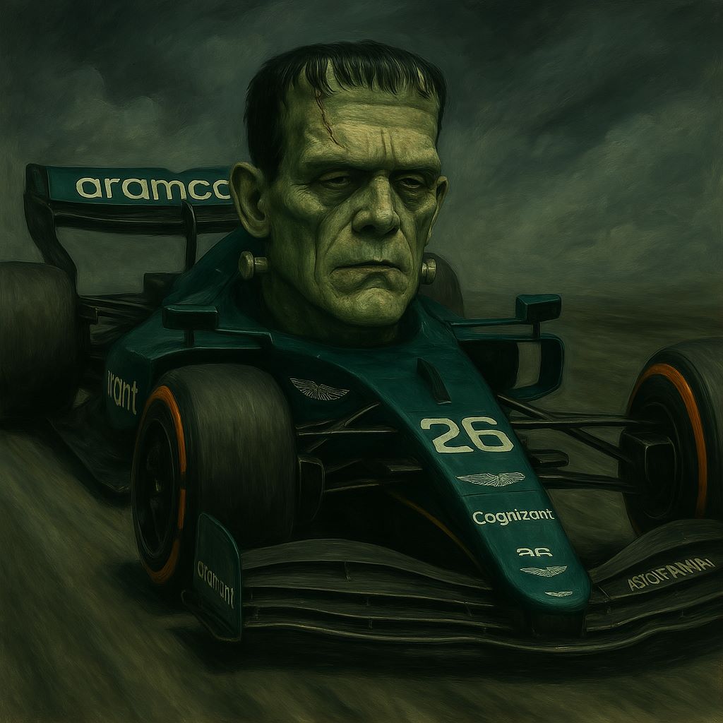Frankenstein F1 car