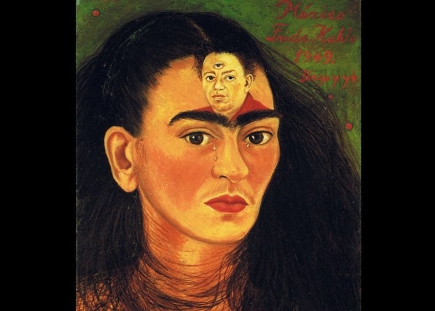 Frida Kahlo's "Diego y Yo"