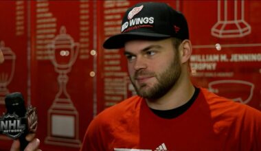 Alex Debrincat on playing with Patrick Kane