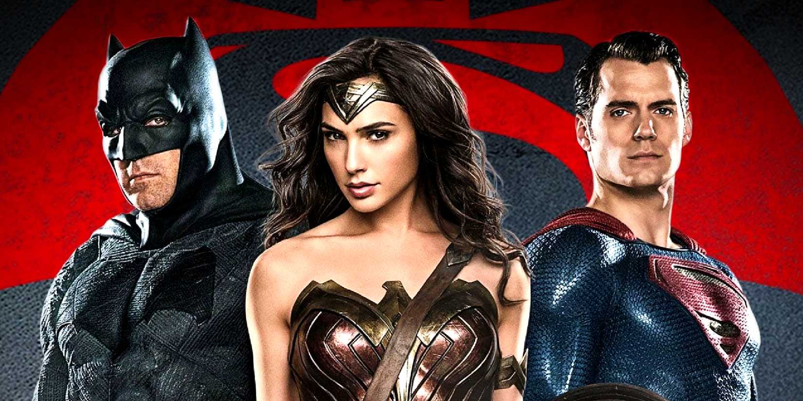 Gal Gadot's Wonder Woman leads Ben Affleck's Batman and Henry Cavill's Superman in Batman v Superman Dawn of Justice