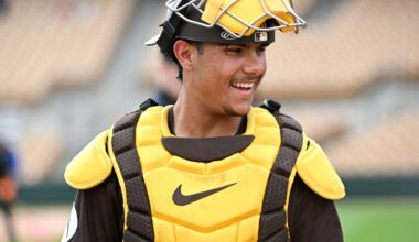 Ethan Salas sees his stock, rankings fall in Keith Law’s 2026 Top 100 MLB prospects list