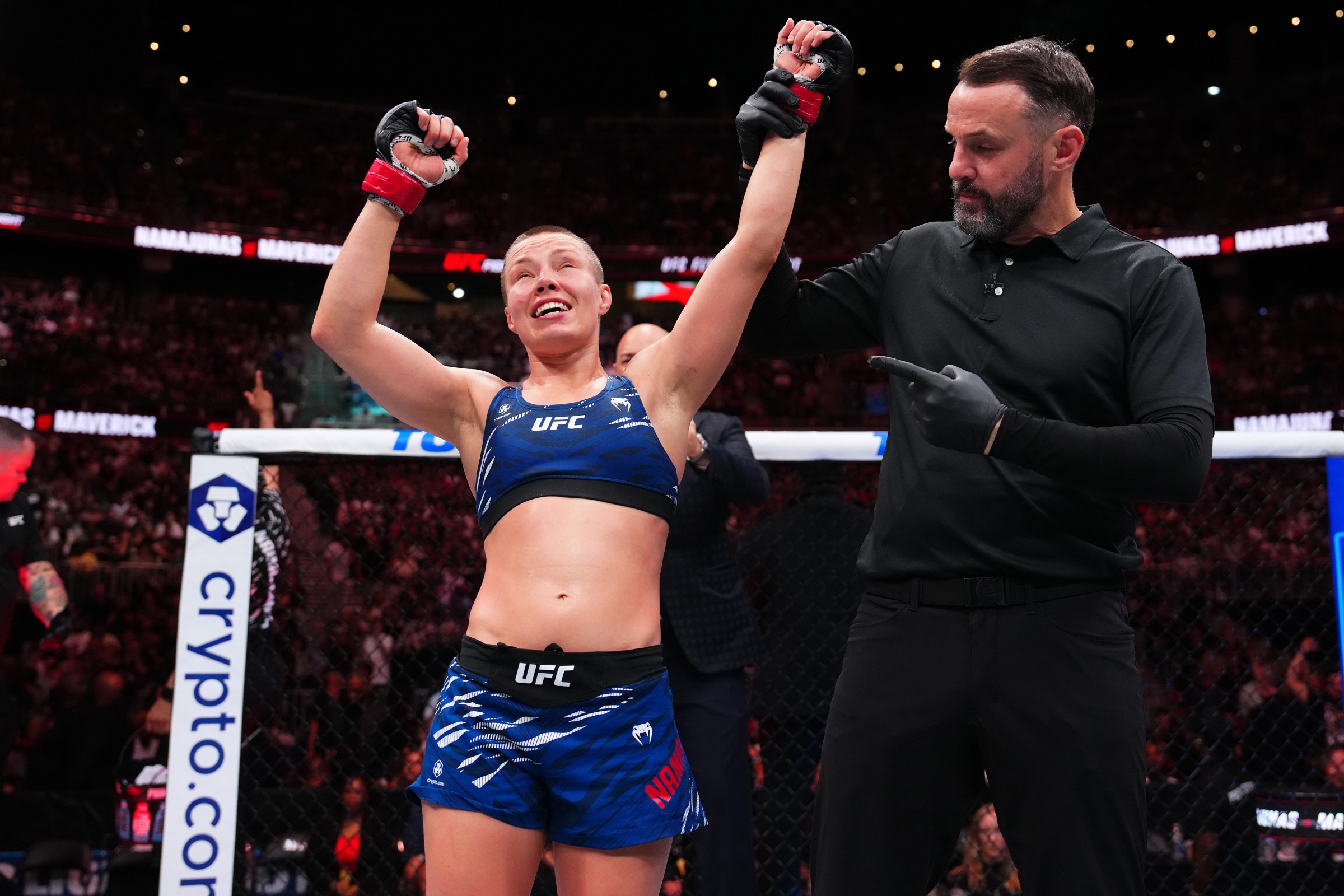 Rose Namajunas is one of a number of former champs at UFC 324.