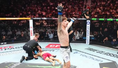 Top lightweight prospect books new opponent for UFC 325