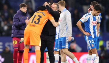 ‘We didn’t deserve it’ - Hansi Flick thanks Joan Garcia after Barcelona beat Espanyol