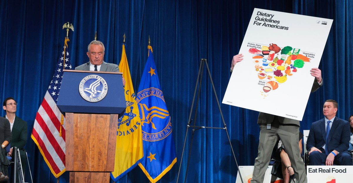 RFK Jr.’s new food pyramid puts meat and dairy on top — and it doesn’t add up