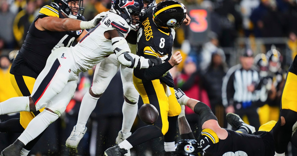 Pittsburgh Steelers throttled by Houston Texans in NFL wild-card playoff game