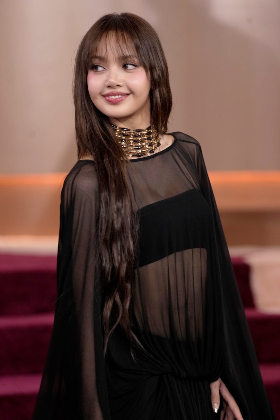 beverly hills, california january 11: (for editorial use only) lalisa manobal attends the 83rd annual golden globe awards at the beverly hilton on january 11, 2026 in beverly hills, california. (photo by jeff kravitz/filmmagic)