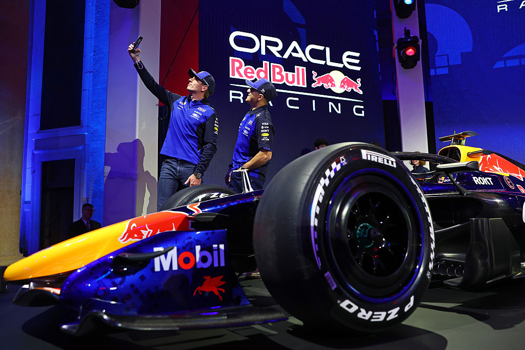 Red Bull Changes Its Livery, And We Get A Look At A Ferrari-Powered Cadillac