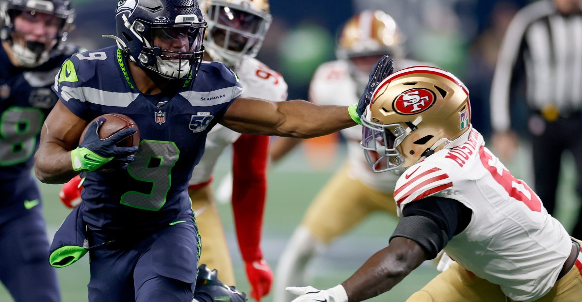 The Seattle Seahawks are a runaway freight train, and the 49ers found out