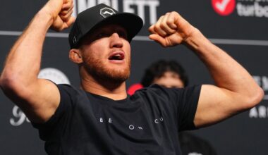 Justin Gaethje defends Dustin Poirier from Paddy Pimblett’s criticism, vows ‘I’m going to dog walk this English f*ck’