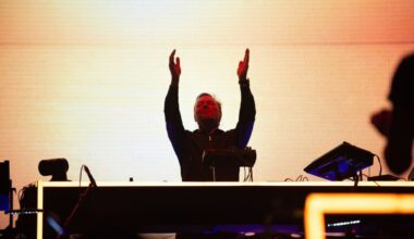 Pete Tong performs at the Isle of Wite festival
