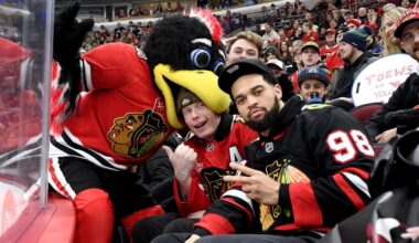 Williams, Crow-Armstrong take in Blackhawks game