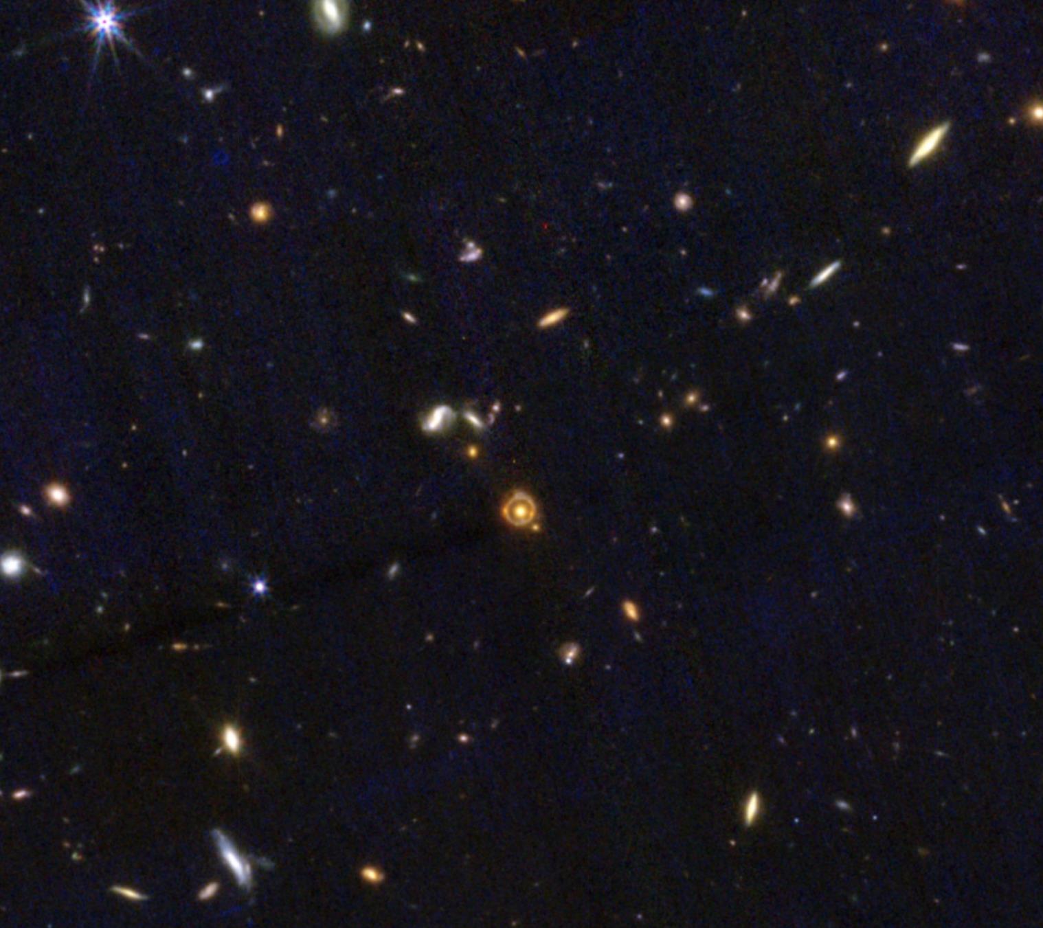 wide field cosmos-web lensed system